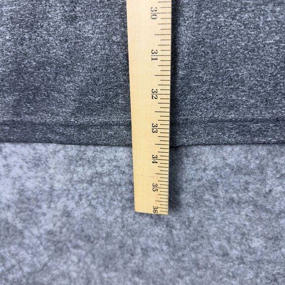 UltraClub Pullover Mens XL Grey BOS Quarter-Zip Long-Sleeve Cool & Dry Polyester - Picture 8 of 9